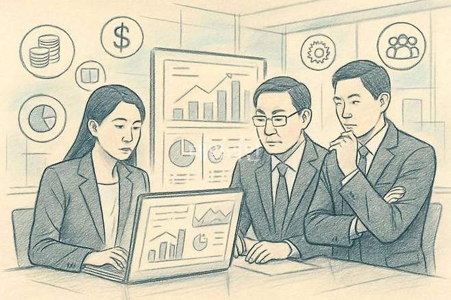 카카오뱅크·케이뱅크·토스뱅크 등 인뱅 3사가 비금융 데이터를 활용한 대안신용평가 경쟁에 나서고 있다.ⓒ데일리안 AI 삽화 이미지