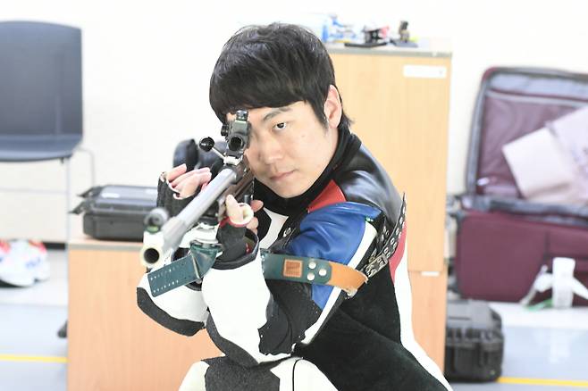 사격 국가대표 출신 김상도. KT 사격단 제공