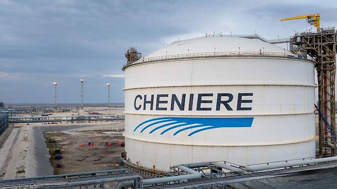 미 텍사스주의 셰니에르 LNG 공장
