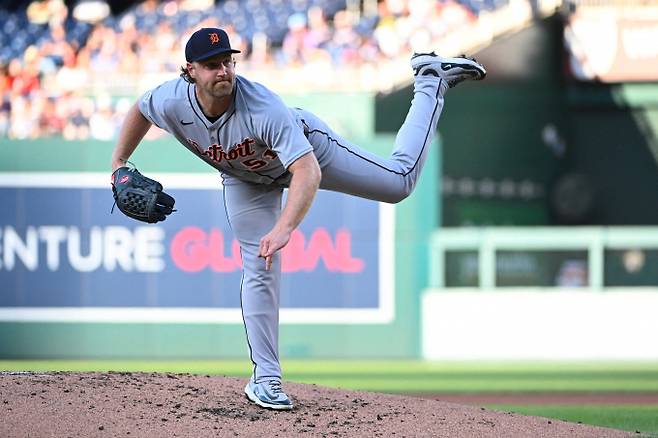 볼티모어 오리올스 디트릭 엔스가 재계약에 성공했다. 사진은 볼티모어에서 활약한 중인 엔스. /사진=로이터