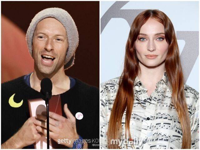 크리스 마틴, 소피 터너./게티이미지코리아