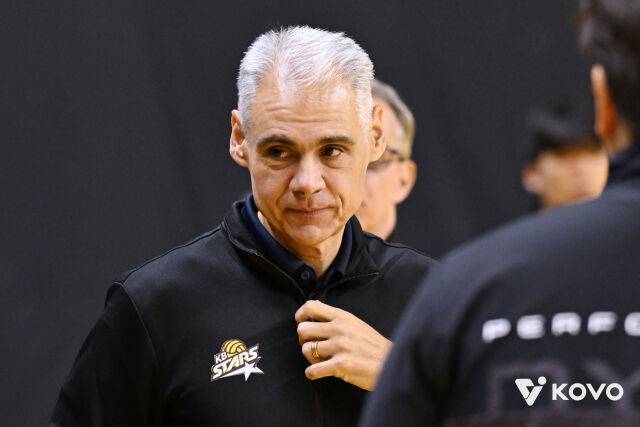 레오나르도 카르발류 감독./KOVO