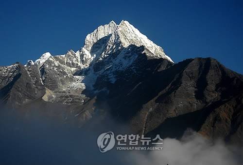 세계 최고봉 히말라야 에베레스트 전경 [EPA=연합뉴스 제공]