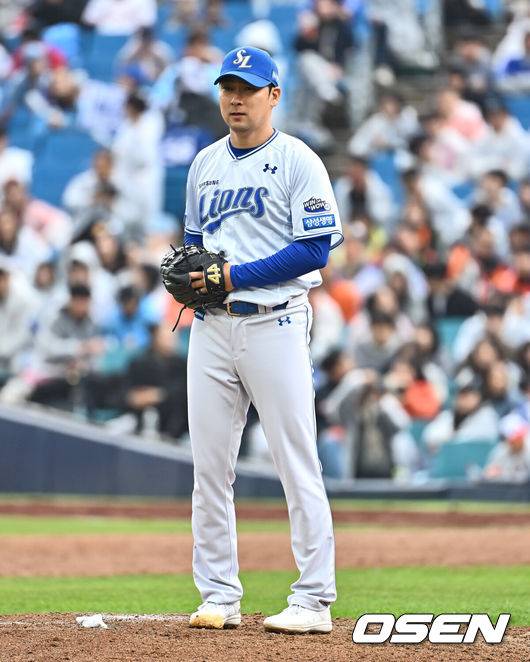 [OSEN=대구, 이석우 기자] 삼성 라이온즈 임창민 128 2025.04.05 / foto0307@osen.co.kr