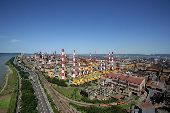 ▲ 포항제철소.