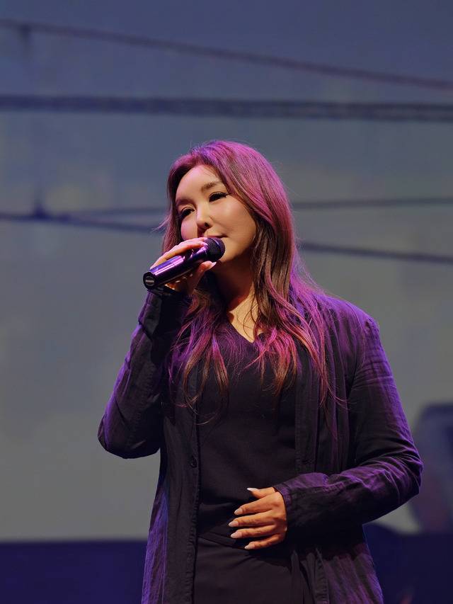 가수 박경하. 극단 골목 제공