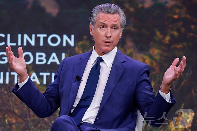 개빈 뉴섬 캘리포니아 주지사. ⓒ 로이터=뉴스1 ⓒ News1 류정민 특파원