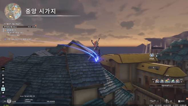 ▲ 라이드 이매진 저리가라 할 정도로 파쿠르로 빠르게 질주하는 재미가 쏠쏠하다