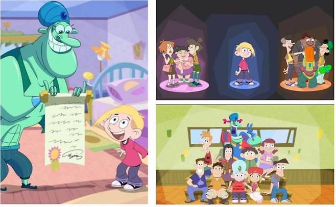 Studio Popcorn a introduit l'intelligence artificielle générative dans le processus de production d'animation. Image de Génie et Brandon produite par Studio Popcorn