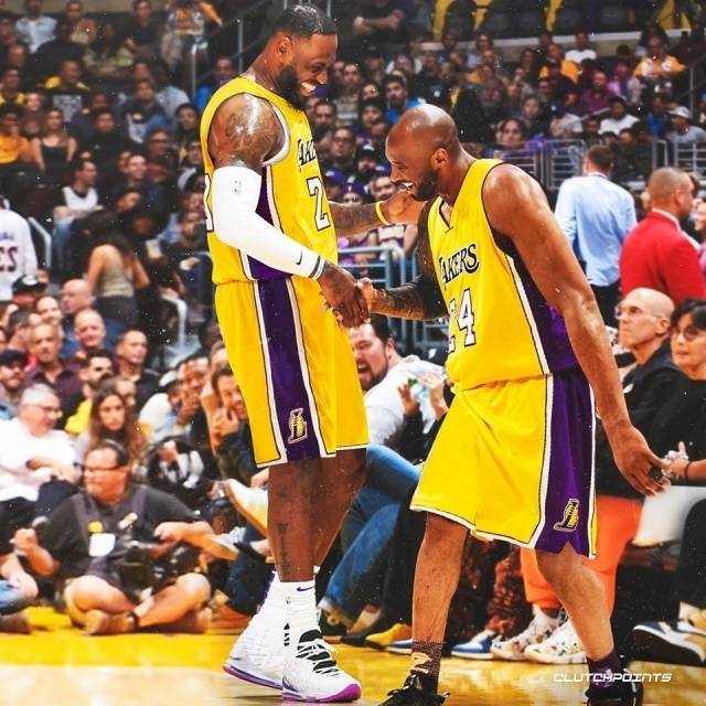 NBA 역사상 가장 위대한 선수를 놓고 마이클 조던과 경쟁하고 있는 르브론 제임스. 그러나 코비 브라이언트와의 비교 역시 그의 커리어에서는 피할 수 없는 일이었다. 사진=클러치포인트 SNS