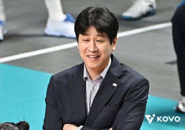 한국도로공사 김종민 감독./KOVO