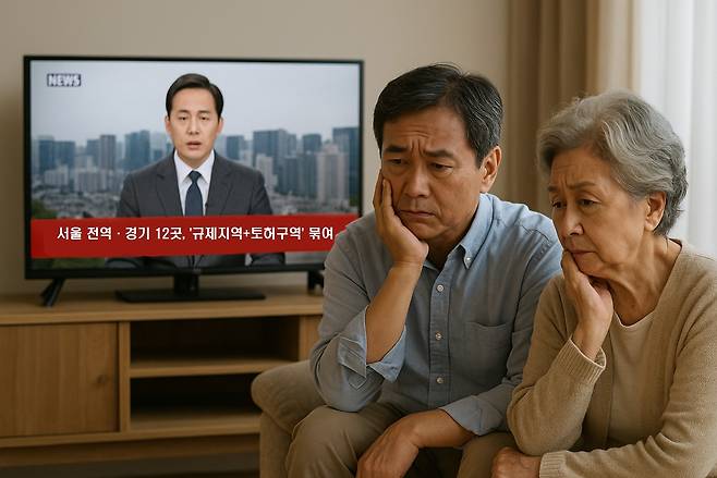 무주택자인 나세상 씨는 경기도 수원시 영통구에 있는 어머니의 아파트를 증여받으려 했으나 10·15 부동산 대책에 따라 이 지역이 조정대상지역으로 묶이면서 수천만원의 취득세 부담이 추가로 생겨 고민하고 있다.  [챗GPT를 이용해 제작함]