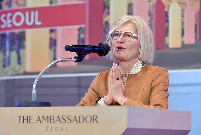 에밀리아 가토 주한 이탈리아 대사. 와인21닷컴 제공