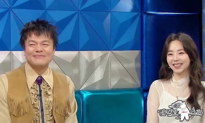 원더걸스 출신 안소희의 5일 MBC 예능 ‘라디오스타’ 출연 한 장면. 사진 MBC