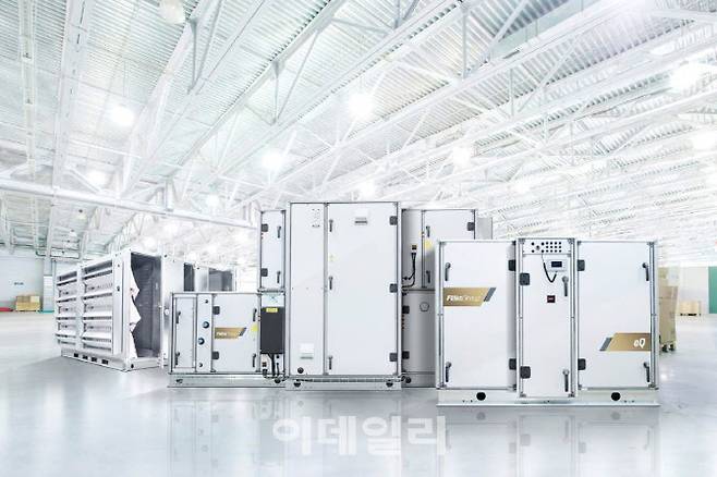 플랙트그룹이 공급하는 공기냉각, 액체냉각 등 주요 공조 솔루션 제품(사진=삼성전자)