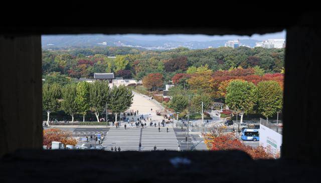 6일 오후 서울 종로구 종묘 모습. 뉴스1