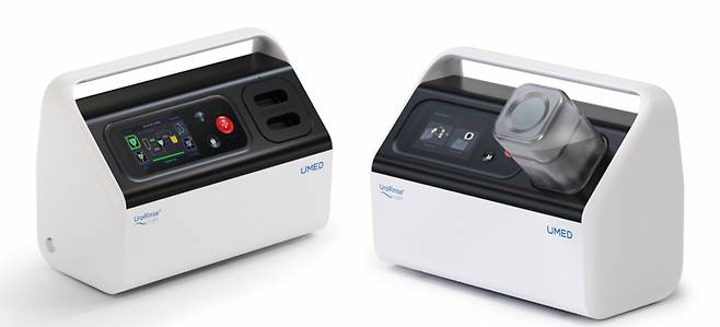세계 최초 자동 방광 세척 시스템 유로린스(UroRinse™)./사진제공=유메드