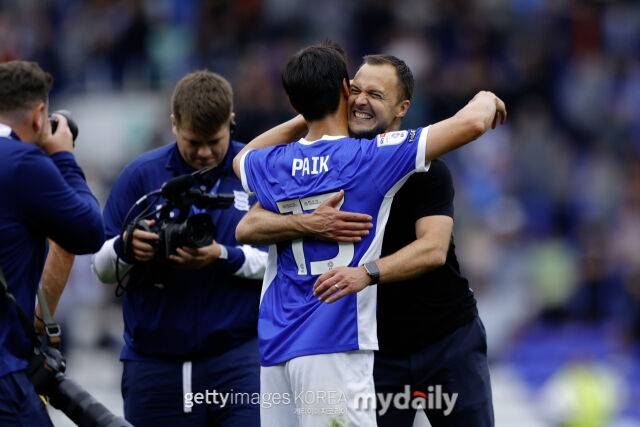 백승호와 데이비스 감독/게티이미지코리아