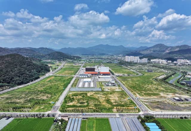 ▲밀양시 나노융합국가산업단지 전경. ⓒ밀양시