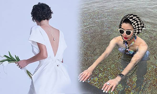 터치바이해리, 송이우 인스타그램