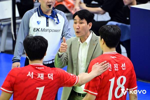 권영민 감독 / 사진=KOVO 제공