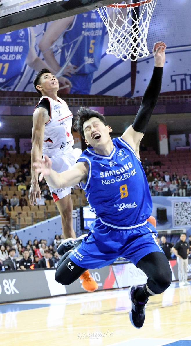 [한번에쓱] 'KBL 잘나가는 1위 정관장 잡은 삼성썬더스' 생생현장