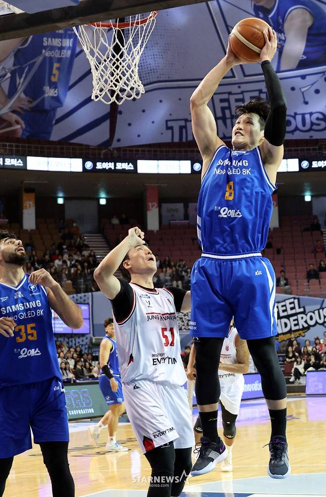 [한번에쓱] 'KBL 잘나가는 1위 정관장 잡은 삼성썬더스' 생생현장