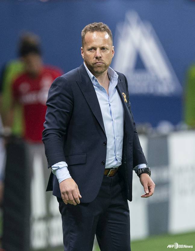 마크 도스 산토스 현 LAFC 수석코치. 밴쿠버 화이트캡스 감독 시절. /AFPBBNews=뉴스1