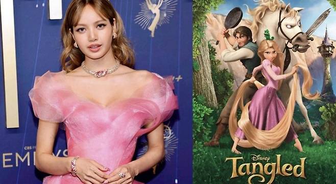 리사, 라푼젤. 사진ㅣ올케이팝 홈페이지 캡처