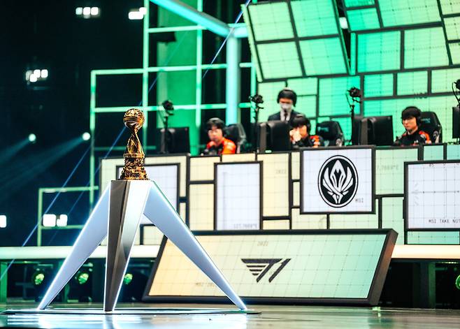 한국 부산에서 열렸던 2022 MSI 결승전 모습. 사진 | 라이엇 게임즈