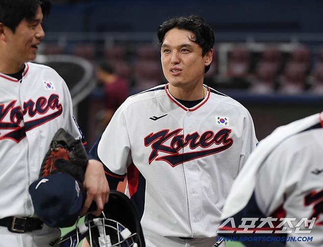 야구 국가대표팀이 7일 서울 고척스카이돔에서 훈련했다. 박동원이 훈련하고 있다. 고척=정재근 기자 cjg@sportschosun.com/2025.11.7/