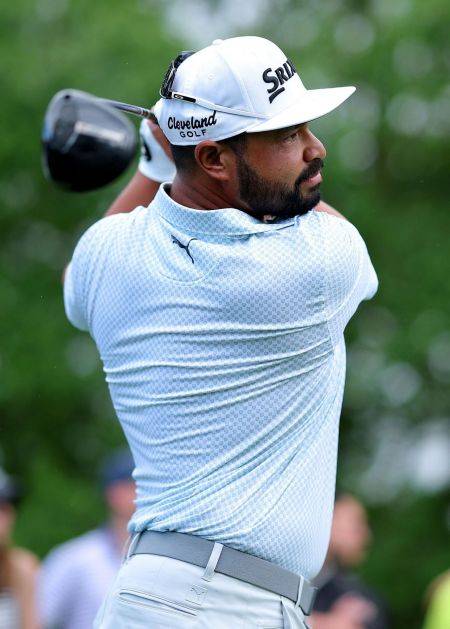 J.J. 스펀은 타이틀리스트 GT3 드라이버를 장착하고 올해 메이저 대회 US오픈에서 우승했다. AFP연합뉴스