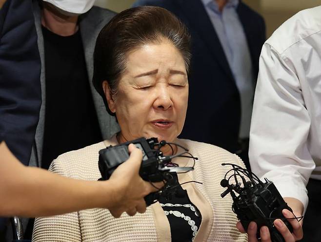 한학자 통일교 총재 ⓒ연합뉴스