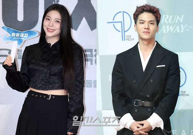 가수 에일리(왼쪽)과 틴탑 출신 방민수 / 사진=일간스포츠 DB