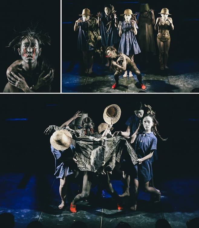 부토 <봄의 제전> 공연 장면 / 사진제공. ©Koshiyama Daiga/다이라쿠다칸