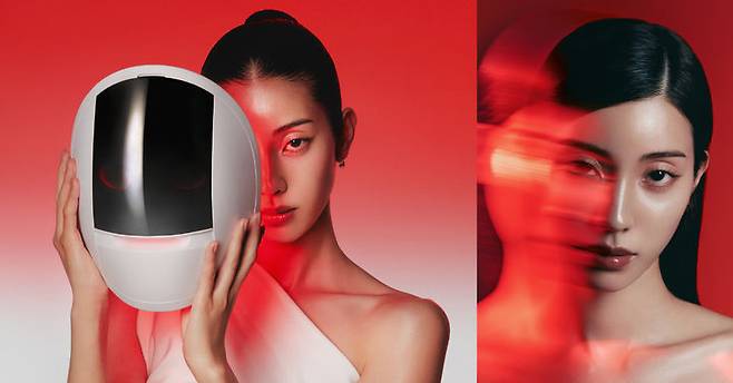 [서울=뉴시스] 아모레퍼시픽 뷰티 디바이스 전문 브랜드 메이크온이 '온페이스(ONFACE) LED 마스크'를 공식 출시한다고 7일 밝혔다. (사진=아모레퍼시픽 제공) *재판매 및 DB 금지