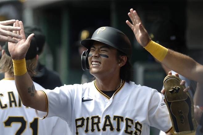 2023년 9월 미국프로야구 메이저리그(MLB) 피츠버그 파이리츠 소속으로 활약하는 배지환. 연합뉴스