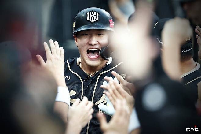 ▲ 안현민 ⓒKT 위즈