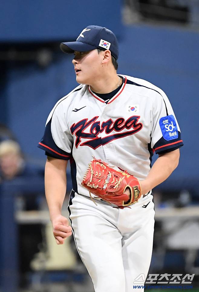 2025 K-BASEBALL SERIES 대한민국과 체코의 평가전이 8일 고척스카이돔에서 열렸다. 조병현이 역투하고 있다. 고척=박재만 기자 pjm@sportschosun.com/2025.11.08/