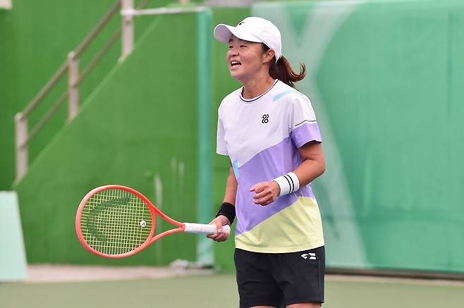 실업 베테랑 선수 김나리.