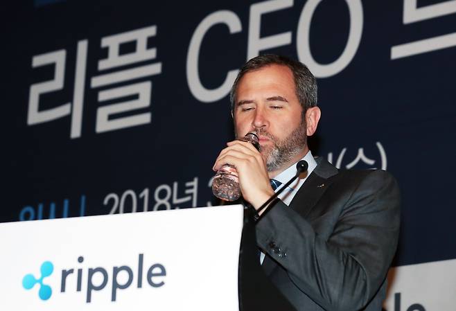 ブラッド・ガーリングハウス氏、リップル社CEO。 /ニュース1