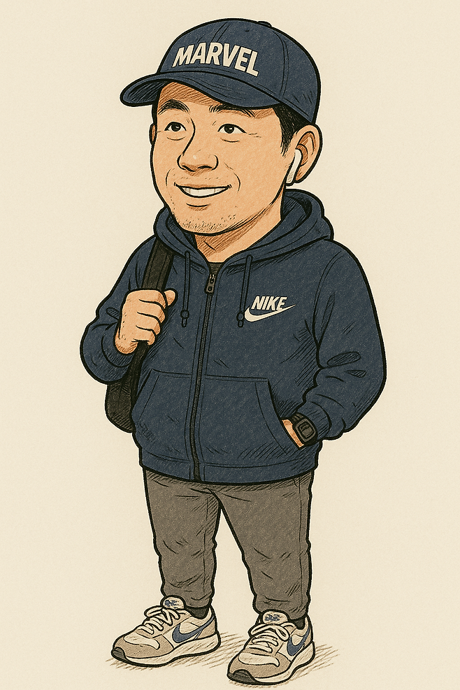 AI에 ‘영포티’ 남성의 전형적인 모습을 주문하자 만든 그림. 챗GPT 제공