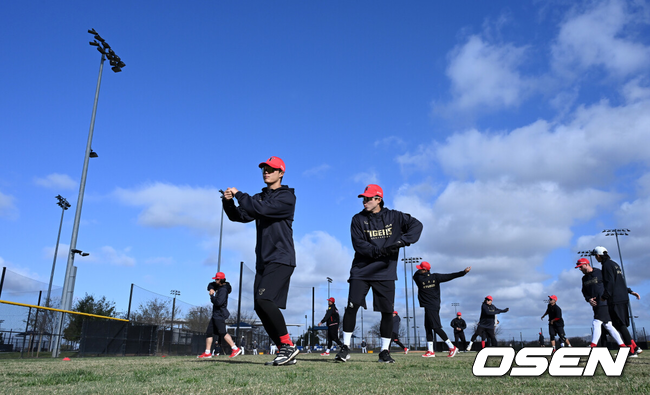 2025 KIA 어바인 스프링캠프./OSEN DB