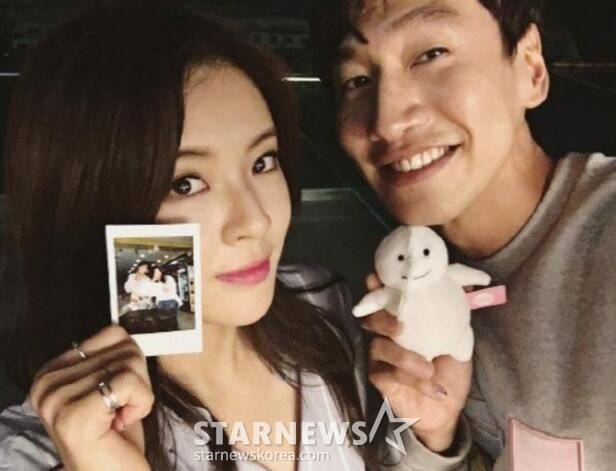 왼쪽부터 이선빈, 이광수 /사진=이선빈 SNS