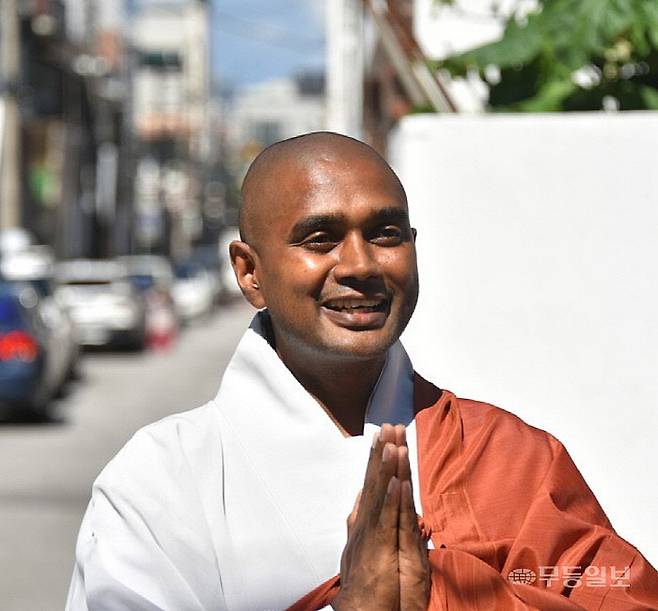 최근 광주 길상사 주지로 취임한 명선 스님.    명선 스님 제공