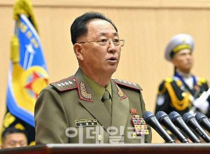 노광철 북한 국방상[조선중앙통신=연합뉴스 제공]