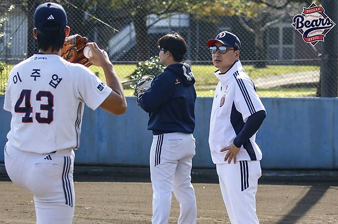두산 베어스 정재훈 투수 코치. (두산 제공)