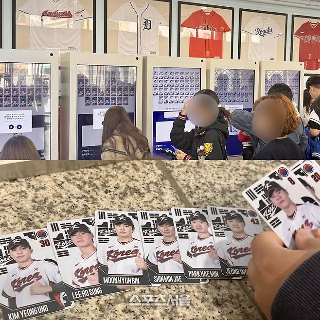 대표팀이 체코와 평가전을 치렀다. 고척돔 통로에선 대표팀 포토 카드를 얻기 위해 많은 팬이 줄을 섰다. 고척 | 박연준 기자 duswns0628@sportssseoul.com