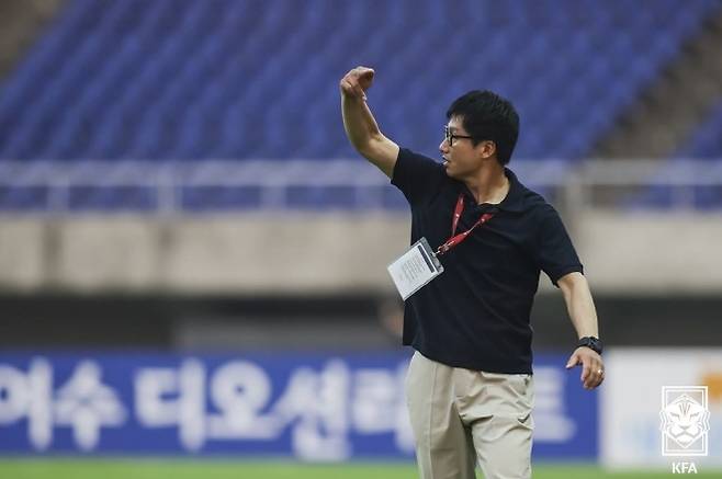 광주 FC 이정효 감독. 사진=대한축구협회