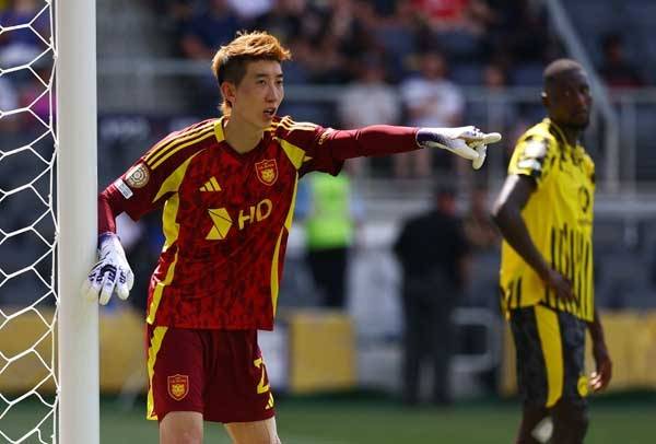 조현우는 이날 놀라운 선방 쇼를 보여줬다. 사진= REUTERS= 연합뉴스 제공